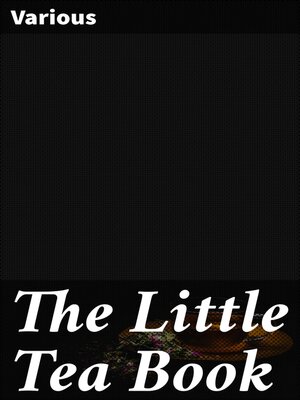 cover image of The Little Tea Book